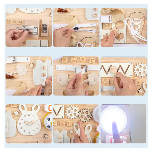 Lisslune | PlayDomus – Educational Activity Board with Drawing Table for Kids