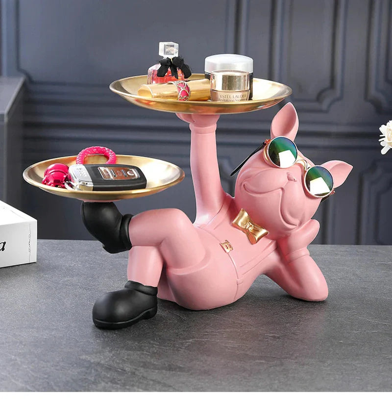 Lisslune | Butler figure | Decorative & Functional, Holds your stuff securely
