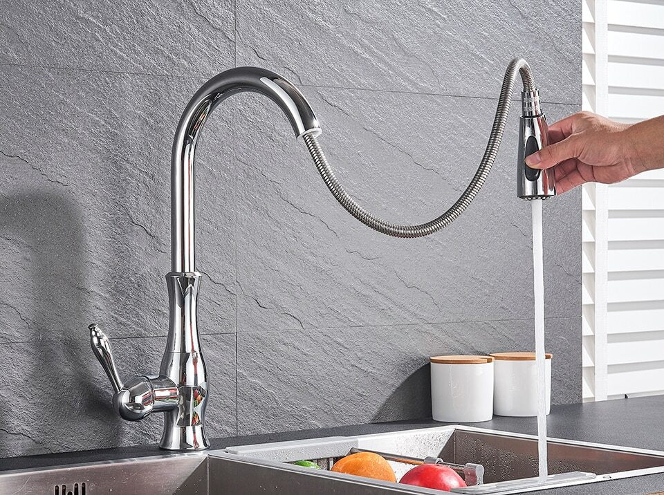Lisslune | Anton - Retractable kitchen faucet