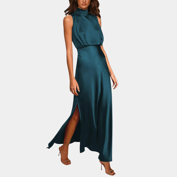 Lisslune | Elegant women's dress with slit