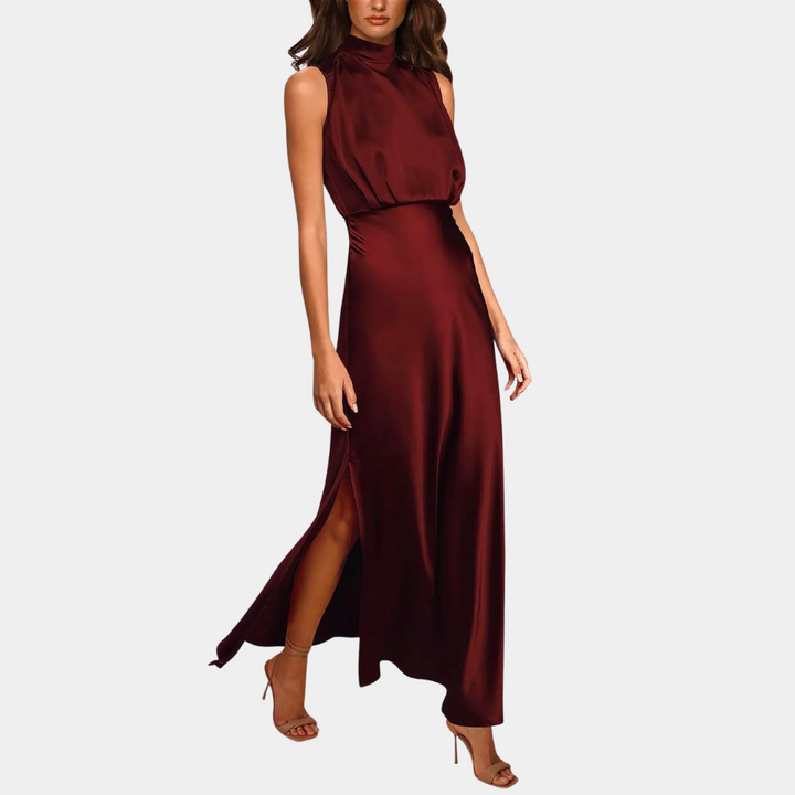 Lisslune | Elegant women's dress with slit