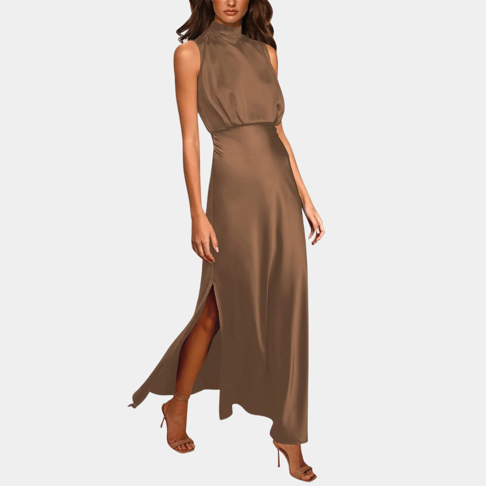 Lisslune | Elegant women's dress with slit