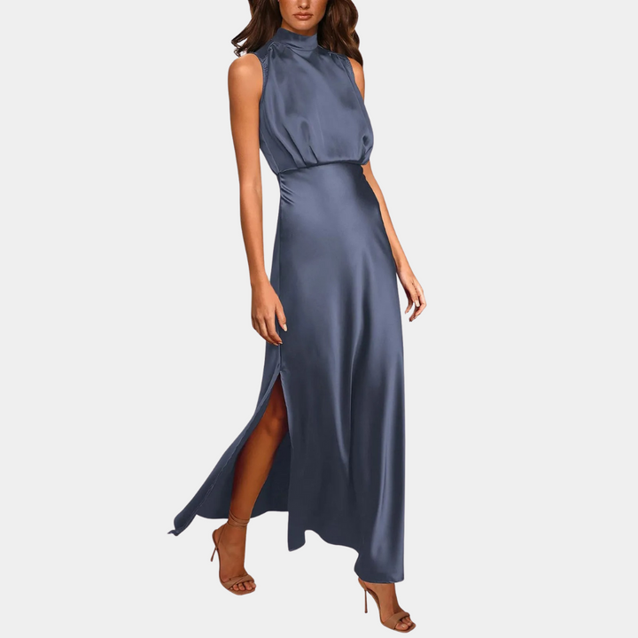 Lisslune | Elegant women's dress with slit