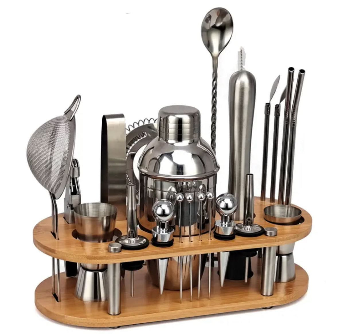 Lisslune | Professional 23-Piece Bartender Cocktail Shaker Set