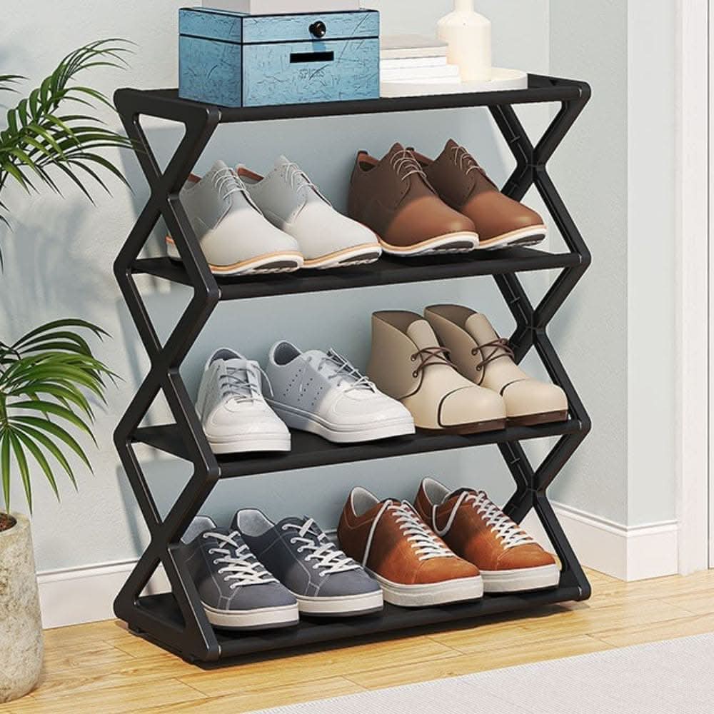Lisslune | Sam Minimalist Shoe Rack – Space-Saving, Durable, Easy Assembly