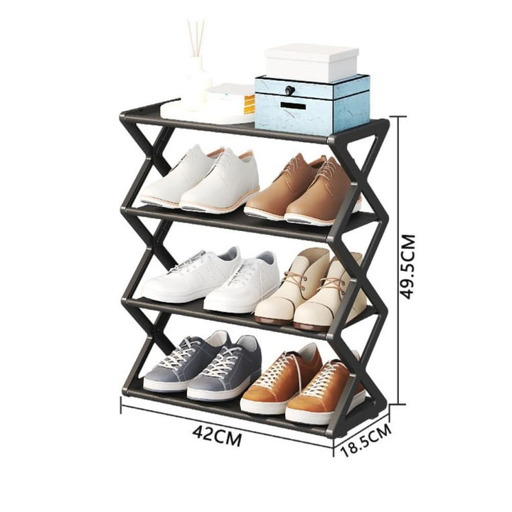 Lisslune | Sam Minimalist Shoe Rack – Space-Saving, Durable, Easy Assembly