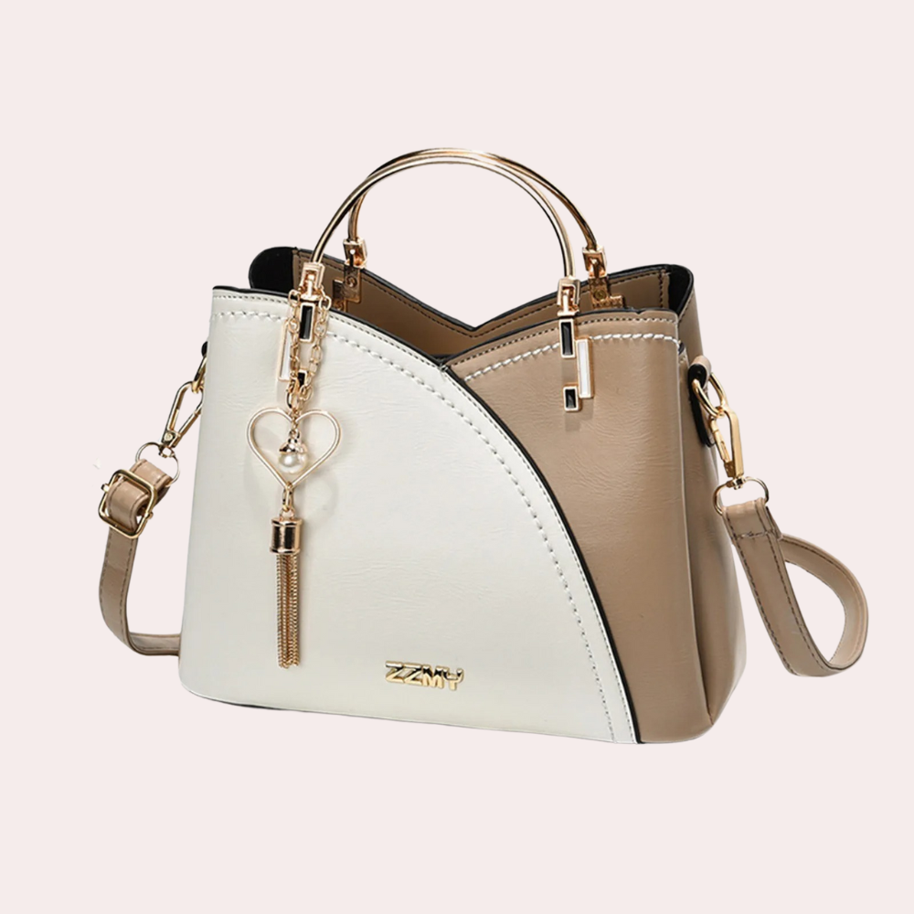 Lisslune | Vero – Elegant Leather Handbag with Multiple Compartments | Stylish Shoulder & Crossbody Bag