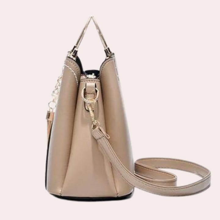 Lisslune | Vero – Elegant Leather Handbag with Multiple Compartments | Stylish Shoulder & Crossbody Bag