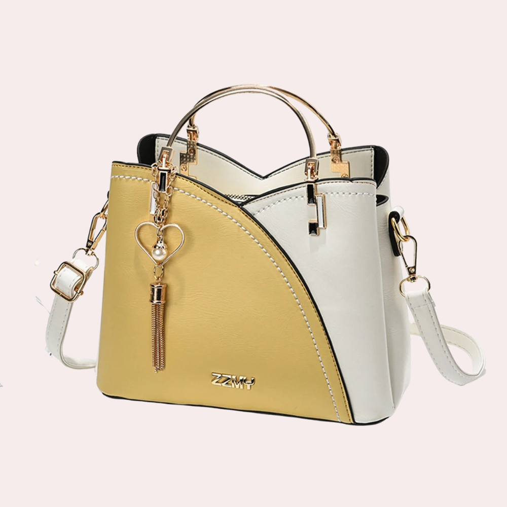 Lisslune | Vero – Elegant Leather Handbag with Multiple Compartments | Stylish Shoulder & Crossbody Bag