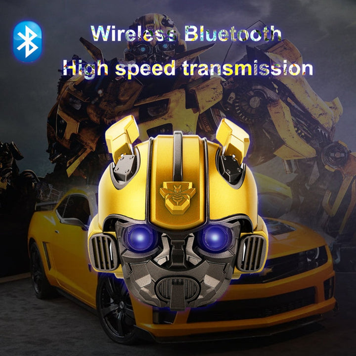 Lisslune | Bumblebee Helmet Speaker, Portable and Lightweight