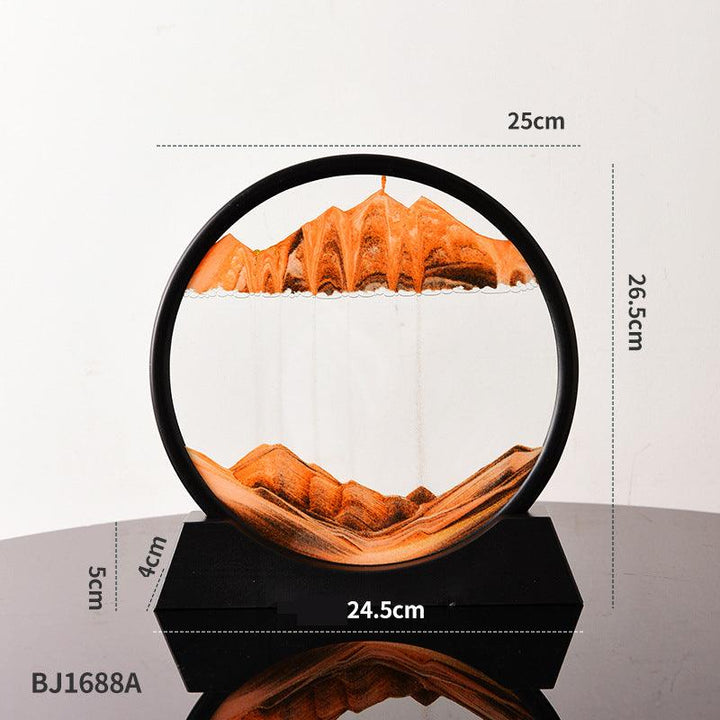 Lisslune | Fascinating 3D glass water sand art for a tranquil environment