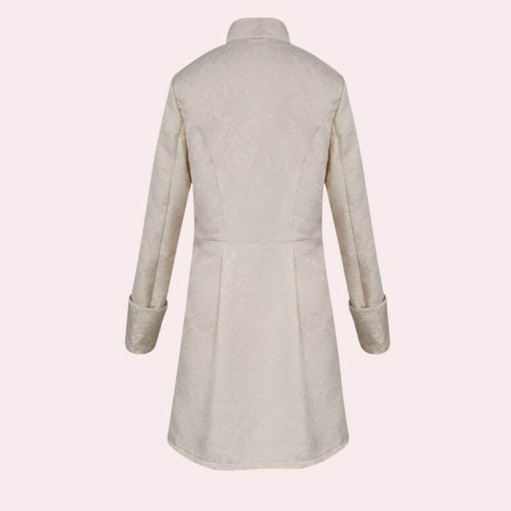 Lisslune | Luxurious Long Coat in Vintage Style for Men