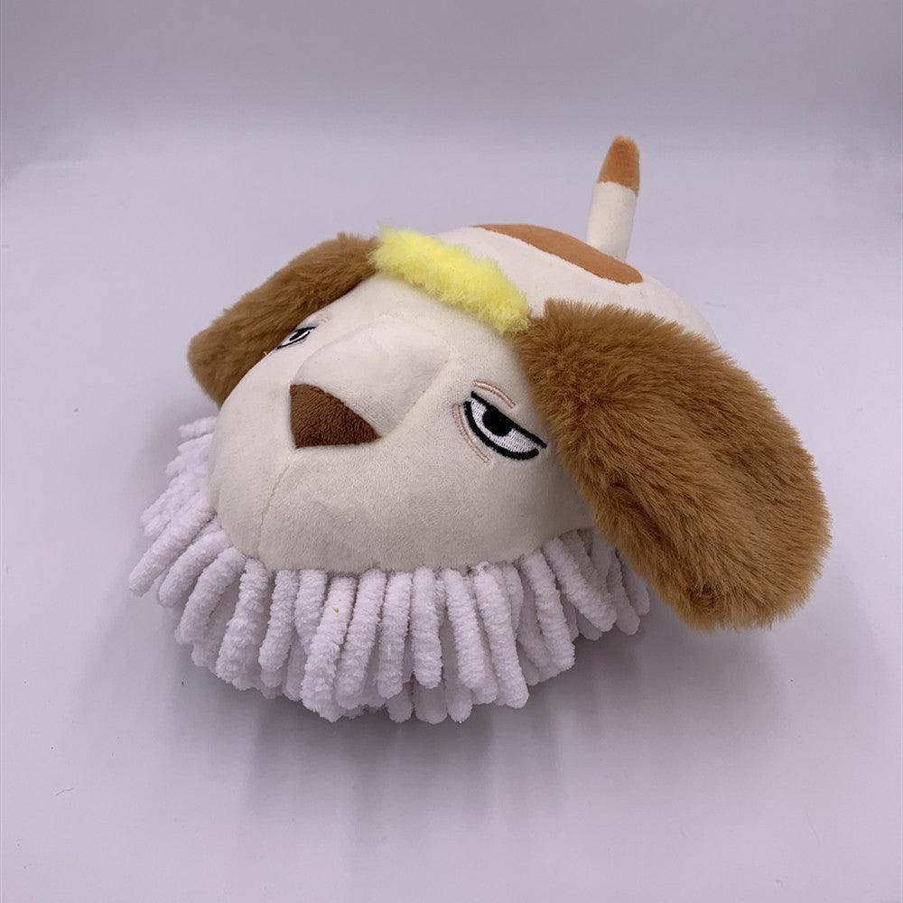 Lisslune | Shady Plush Dog Dust Friend - Your Delightful Cleaning Assistant