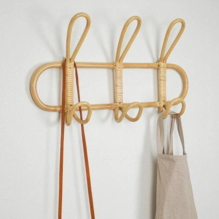 Lisslune | Playful rattan wall hook for playful children's rooms