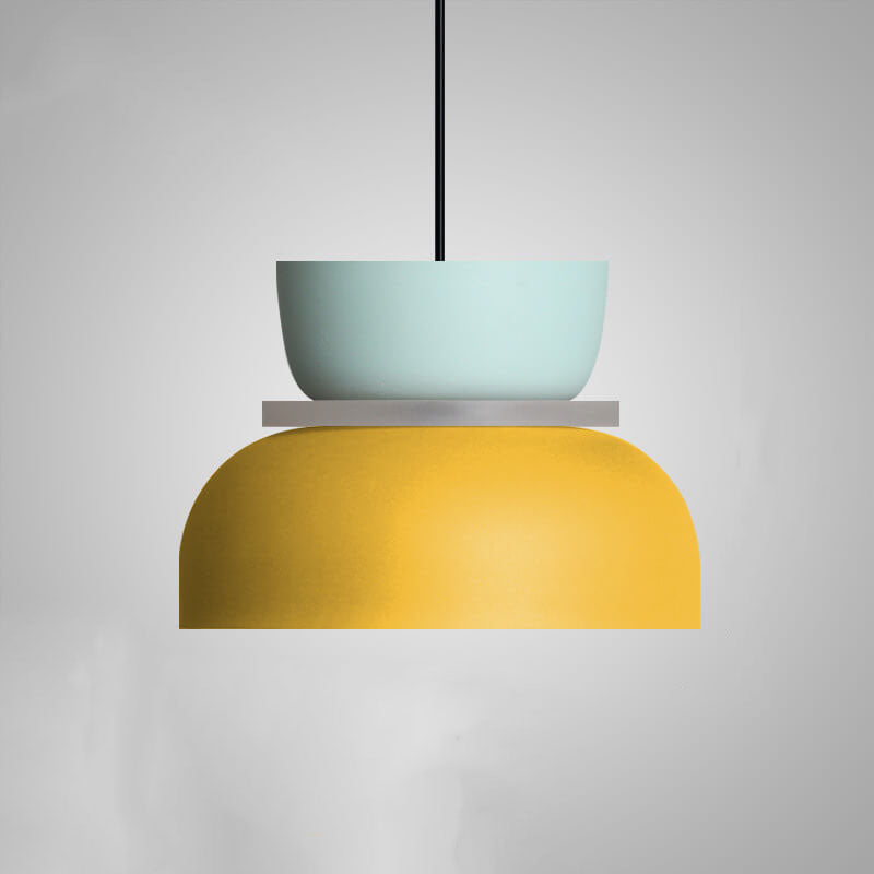 Lisslune | Nordic Colorful Macaron 1-Light LED Pendant Light
