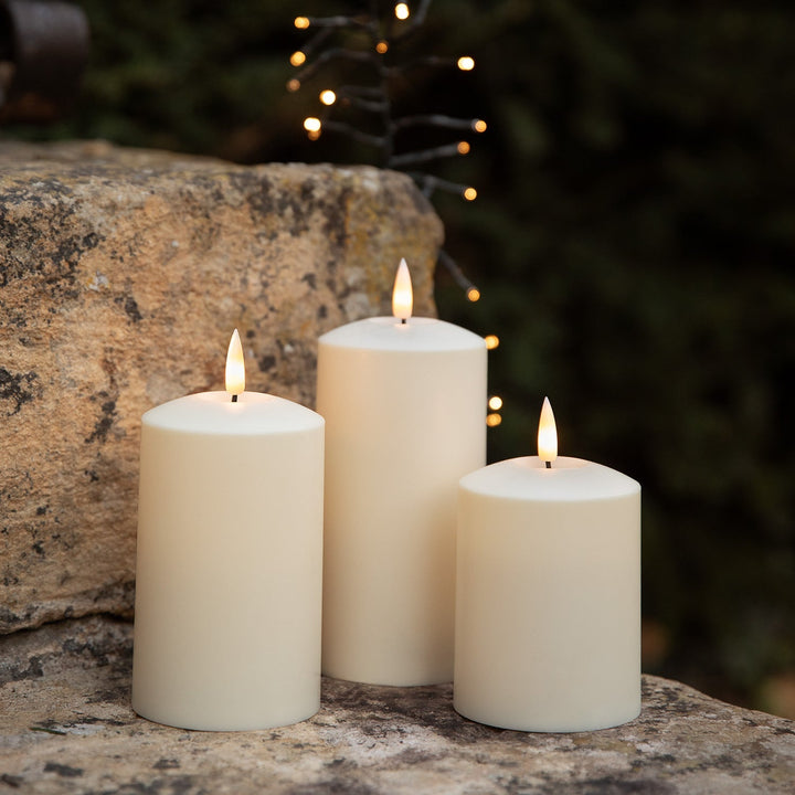 Lisslune | 3 Piece Set TruGlow Solar Candles