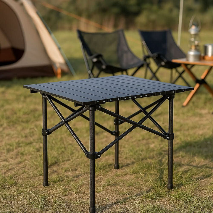 Lisslune | Foldable outdoor table with heat-resistant & scratch-resistant surface