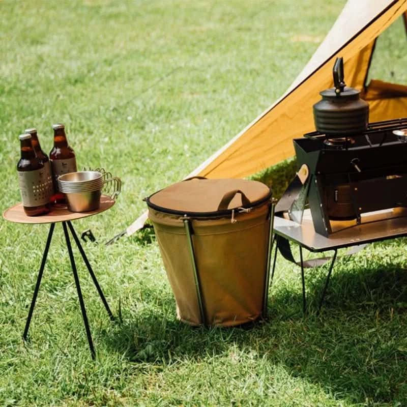 Lisslune | Foldable Outdoor Trash Can for Camping & Festivals