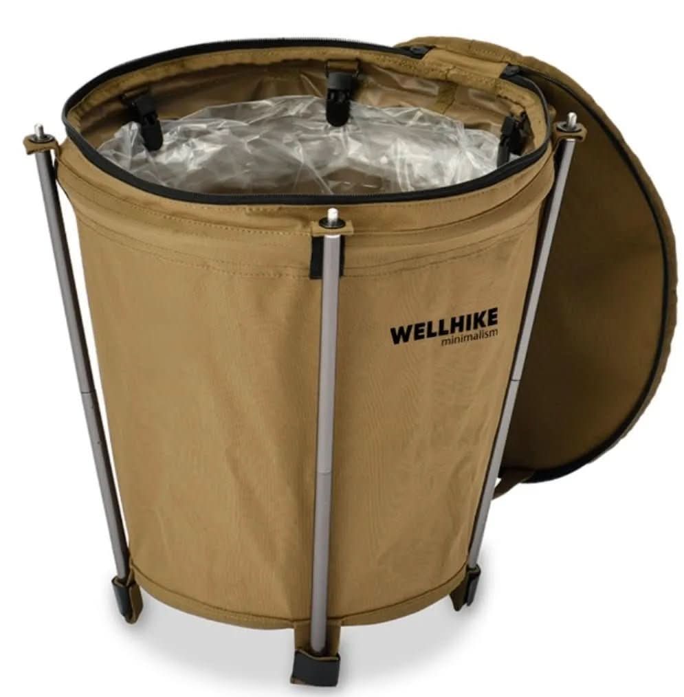 Lisslune | Foldable Outdoor Trash Can for Camping & Festivals