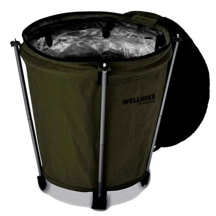 Lisslune | Foldable Outdoor Trash Can for Camping & Festivals