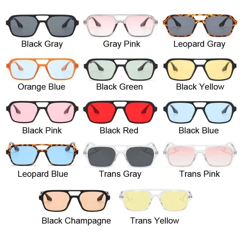 Lisslune | Fashionable square sunglasses with UV400 protection for women