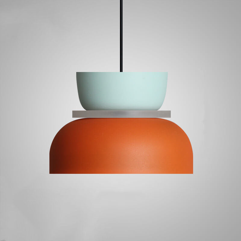 Lisslune | Nordic Colorful Macaron 1-Light LED Pendant Light