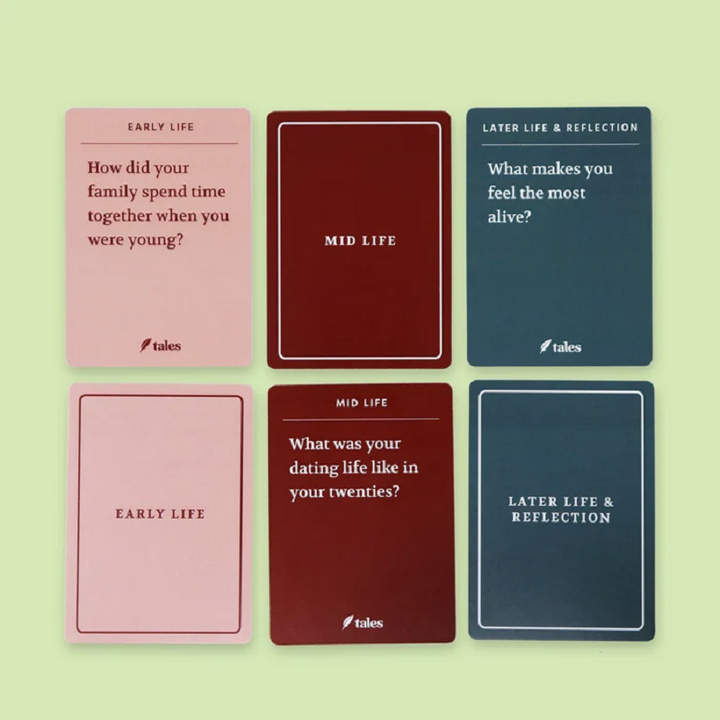 Lisslune | Life Story Interview Cards Set