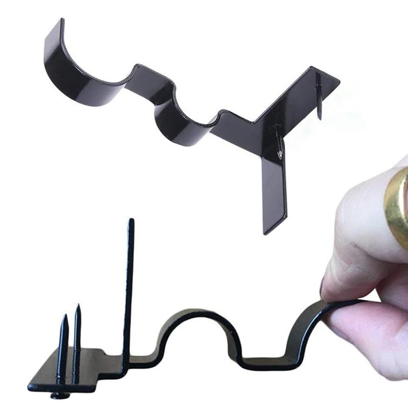 Lisslune | Universal Curtain Rod Brackets 2 Pieces