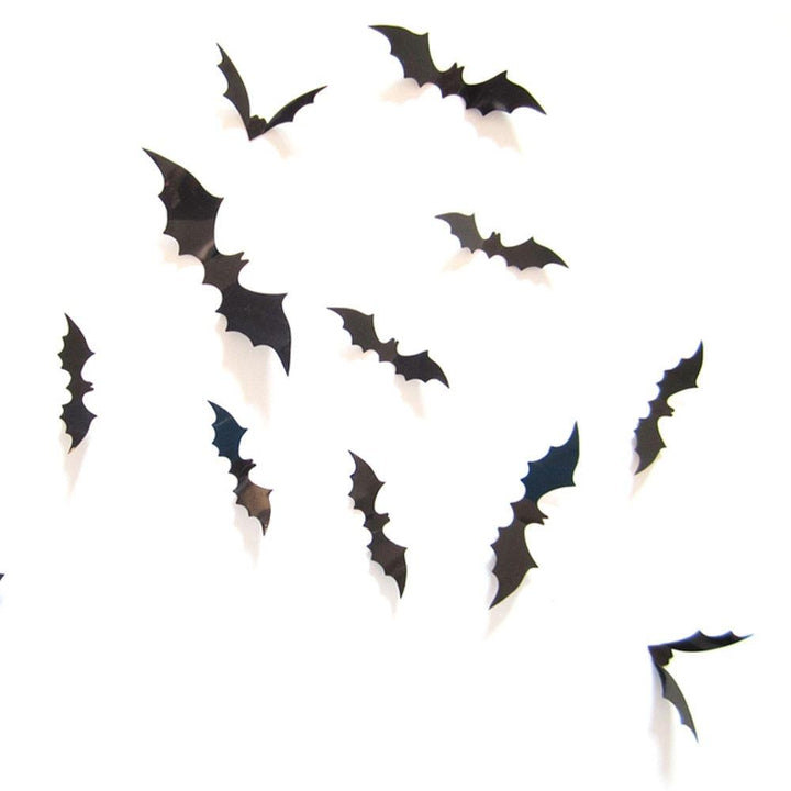 Lisslune | Chic Halloween Bat PVC Wall Decoration Sticker Collection