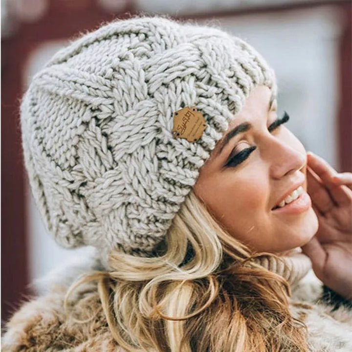 Lisslune | Soft Knitted Winter Beanie for Women and Men