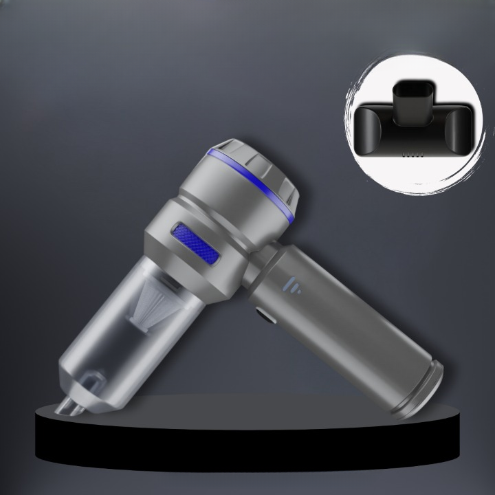 Lisslune | DualFlow Vacuum Cleaner – Portable 2-in-1 Vacuum Cleaner and Air Compression System