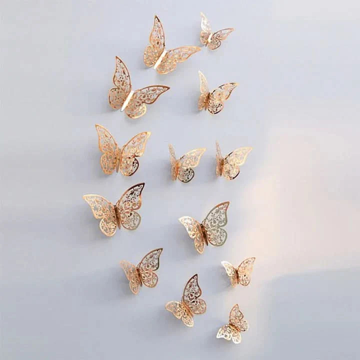 Lisslune | Yuki - Chic, sophisticated butterfly wall art