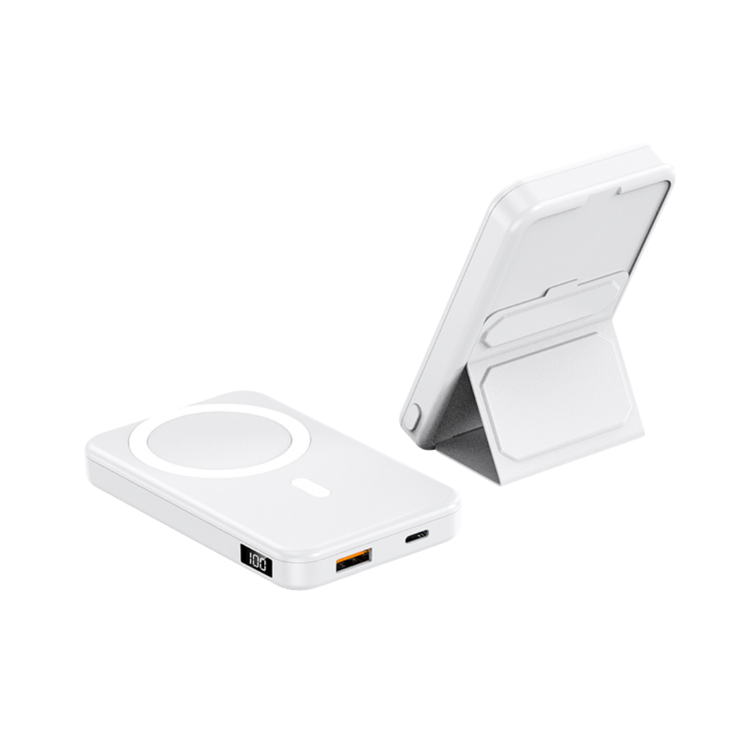 Lisslune | Wireless Power Bank for Phone - 10K mAh Magnetic Portable Charger