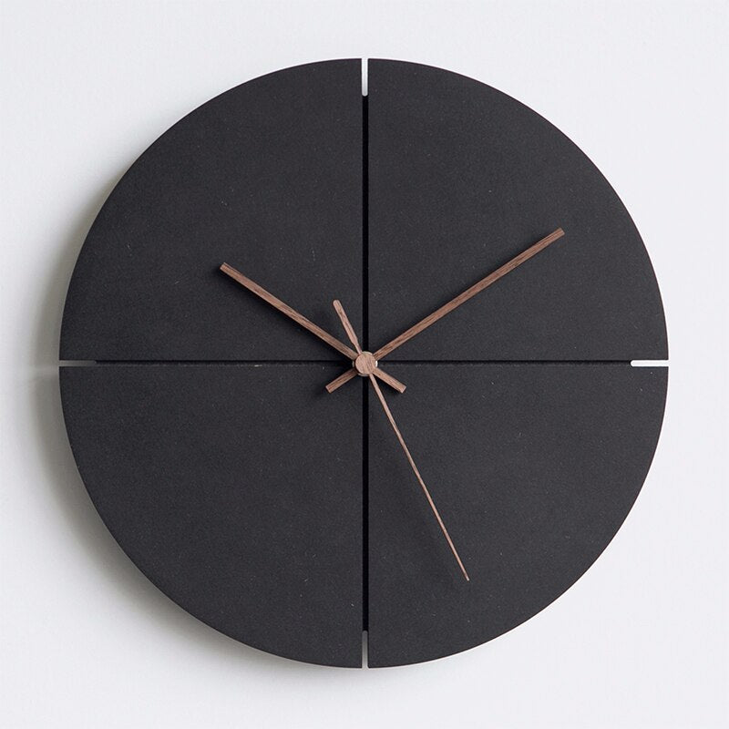 Lisslune | GeoTime – Modern round and square wall clock with unique design