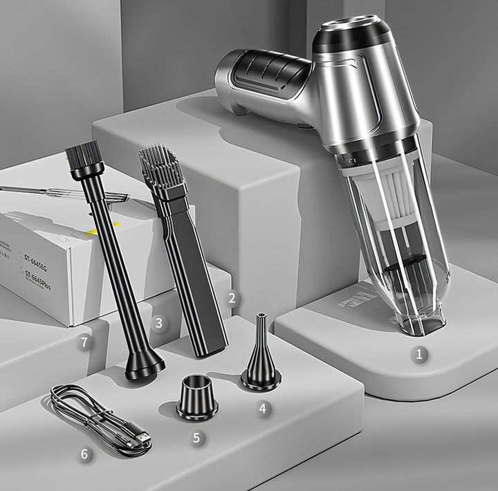 Lisslune | VacPro™ | Cordless Handheld Vacuum Cleaner for Home & Car