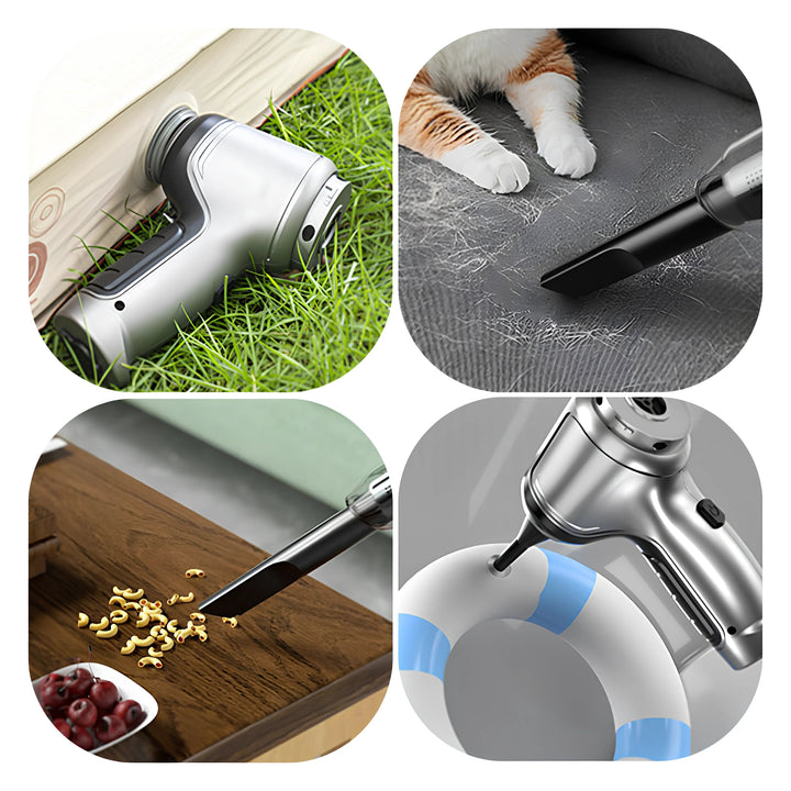 Lisslune | VacPro™ | Cordless Handheld Vacuum Cleaner for Home & Car