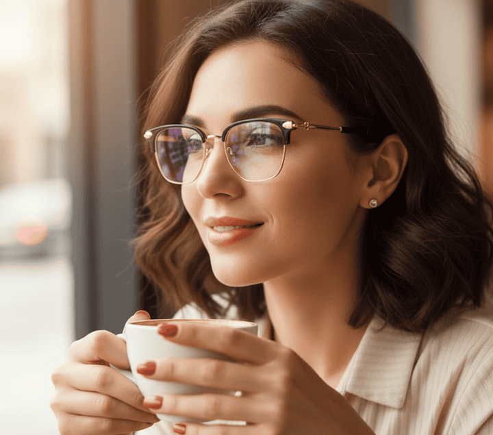 Lisslune | Lightweight reading glasses with blue light filter for clear vision