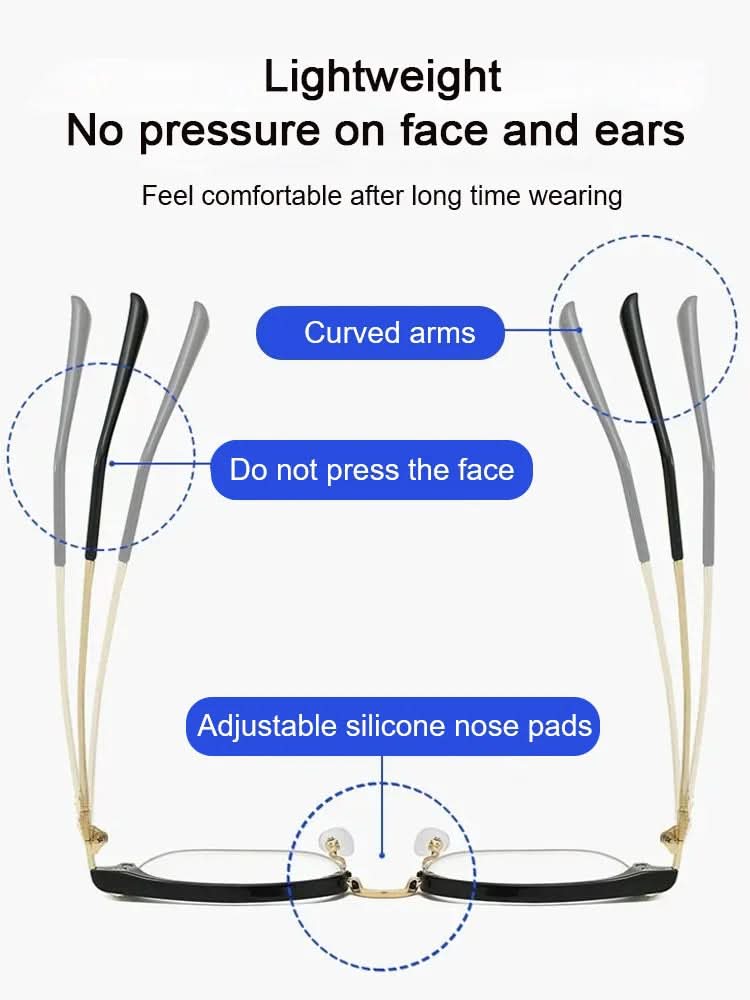 Lisslune | Lightweight reading glasses with blue light filter for clear vision