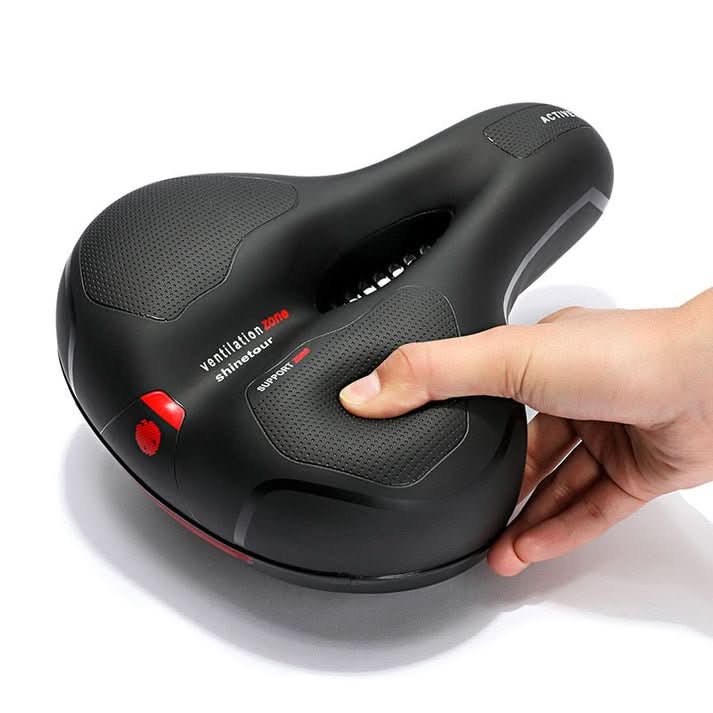 Lisslune | Ergonomic saddle with gel padding for pain-free cycling