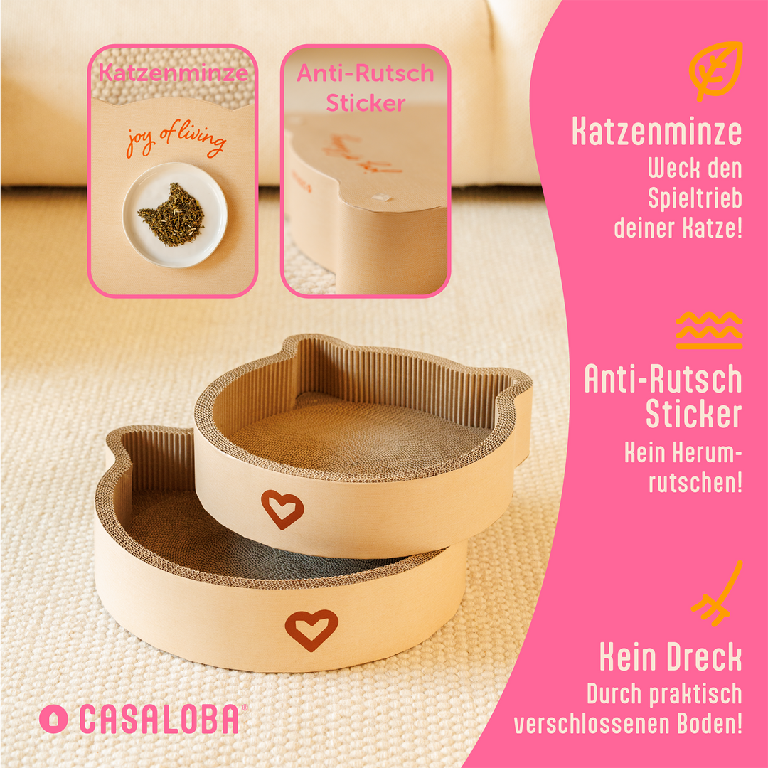 Lisslune | Cat scratching bed Scratching, Sleeping & Playing
