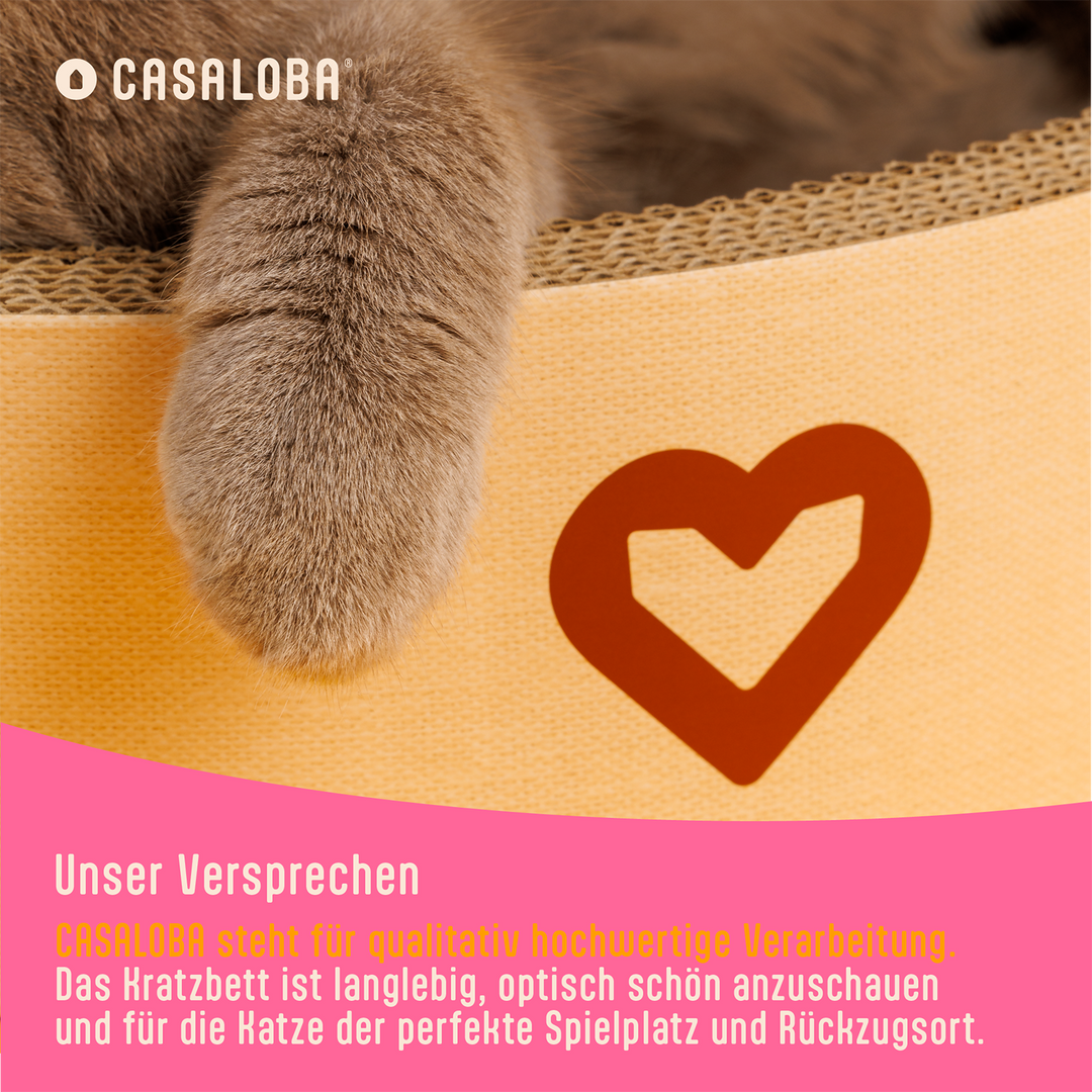 Lisslune | Cat scratching bed Scratching, Sleeping & Playing