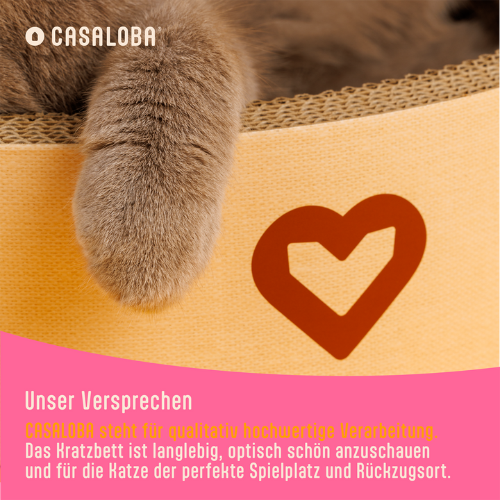 Lisslune | Cat scratching bed Scratching, Sleeping & Playing