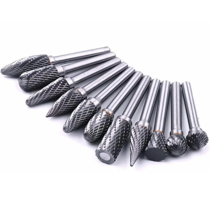 Lisslune | 10 in 1 Tungsten Steel Grinding Head (10PCS)