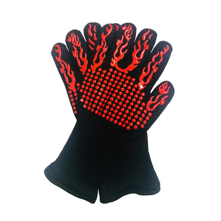 Lisslune | Bequee professional grill gloves heat-resistant gloves - 1 pair