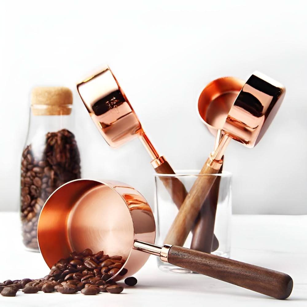Lisslune | Modern copper-coated measuring set