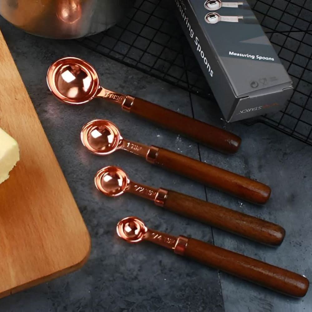 Lisslune | Modern copper-coated measuring set