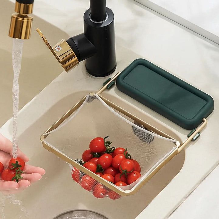 Lisslune | Collapsible Sink Waste Catcher for a Clean Kitchen