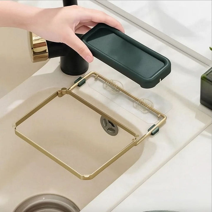 Lisslune | Collapsible Sink Waste Catcher for a Clean Kitchen