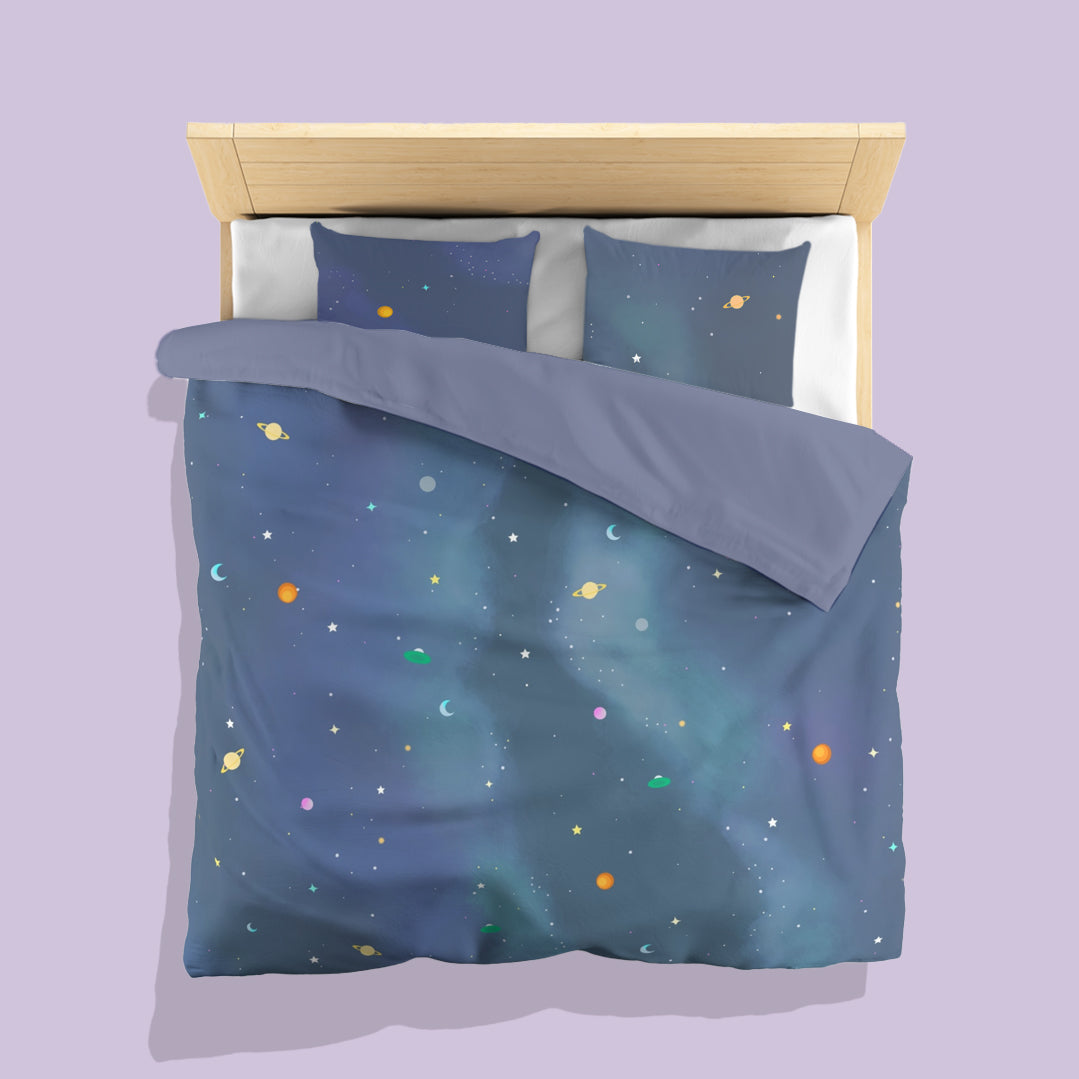 Lisslune | Cosmic Galaxy Bedding Set