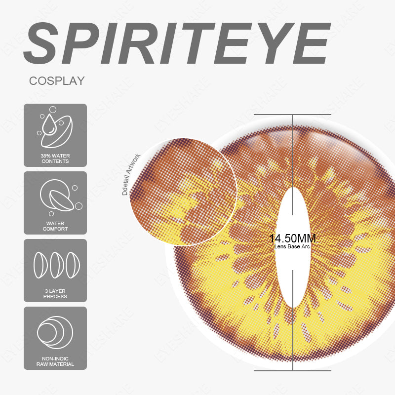 Rynx Cosplay Spirit Eye 14.5mm 1 Pair | 1 Year